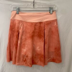 Nike dri fit Golf Tour Performance tie dye Skirt Skort Tennis Golf NWT orange